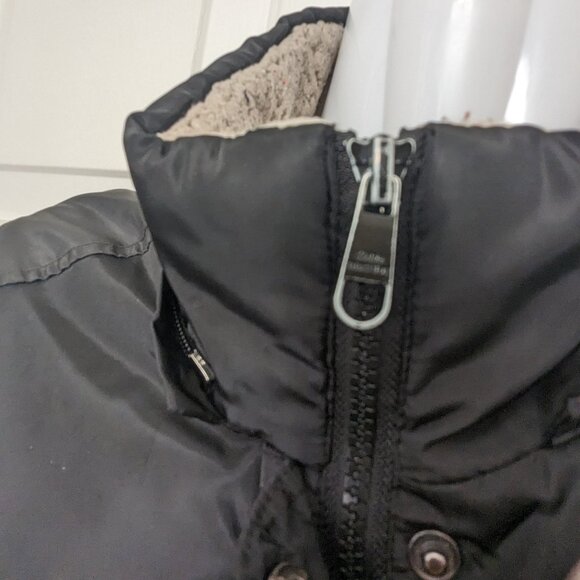 Steve Madden Girl's Winter Coat Size M ( 10-12 ) Black - Picture 10 of 13